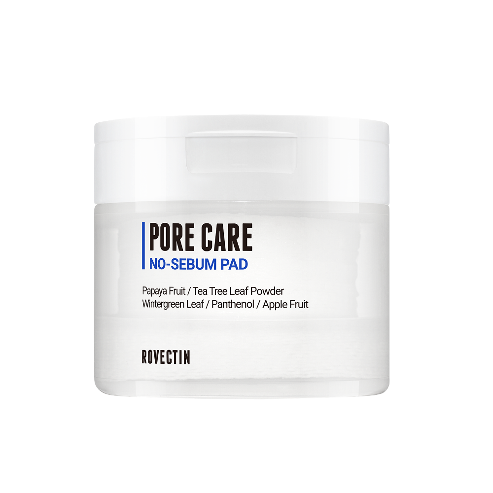Rovectin Тонер-пэды для очищения пор - Pore Care No-Sebum Pad,60 шт