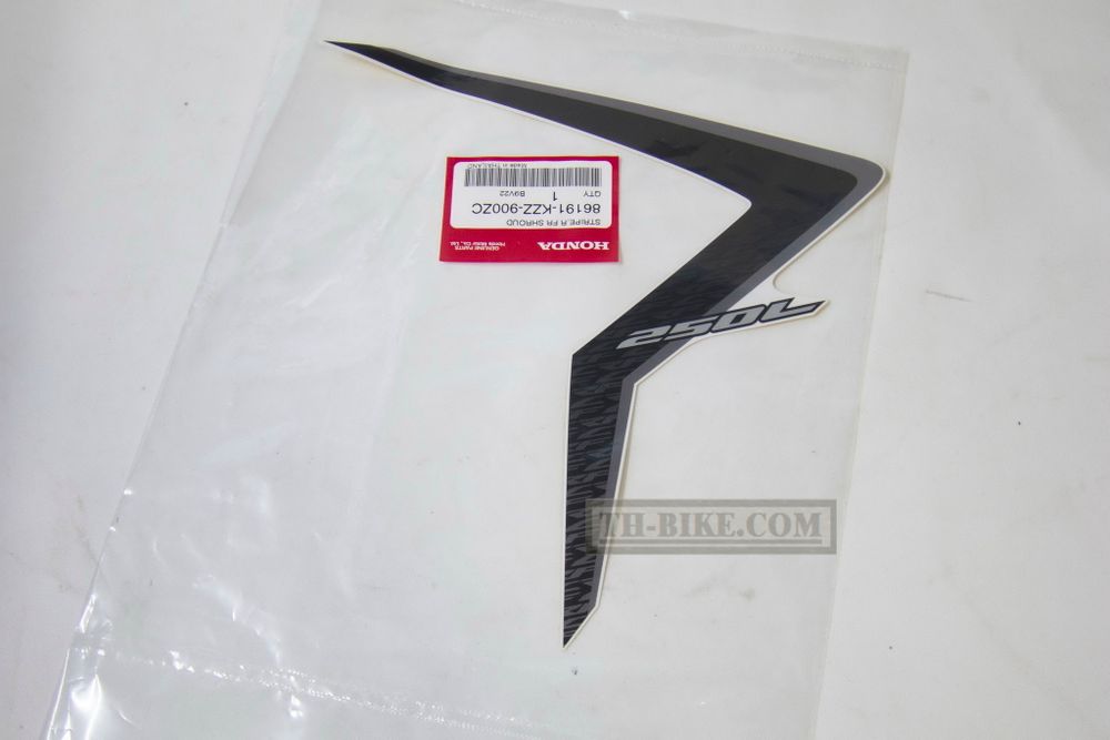 86191-KZZ-900ZC. STRIPE, R. FR. SHROUD *TYPE2* (TYPE2 )