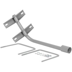 Кронштейн на опору ЭРА SPP-AC4-0-500-060 с 2 хомутами 500mm d60mm | Кронштейны к консольным светильникам