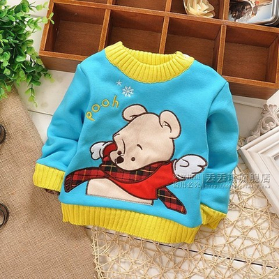 Свитер детский с изображением персонажей мульфильмов