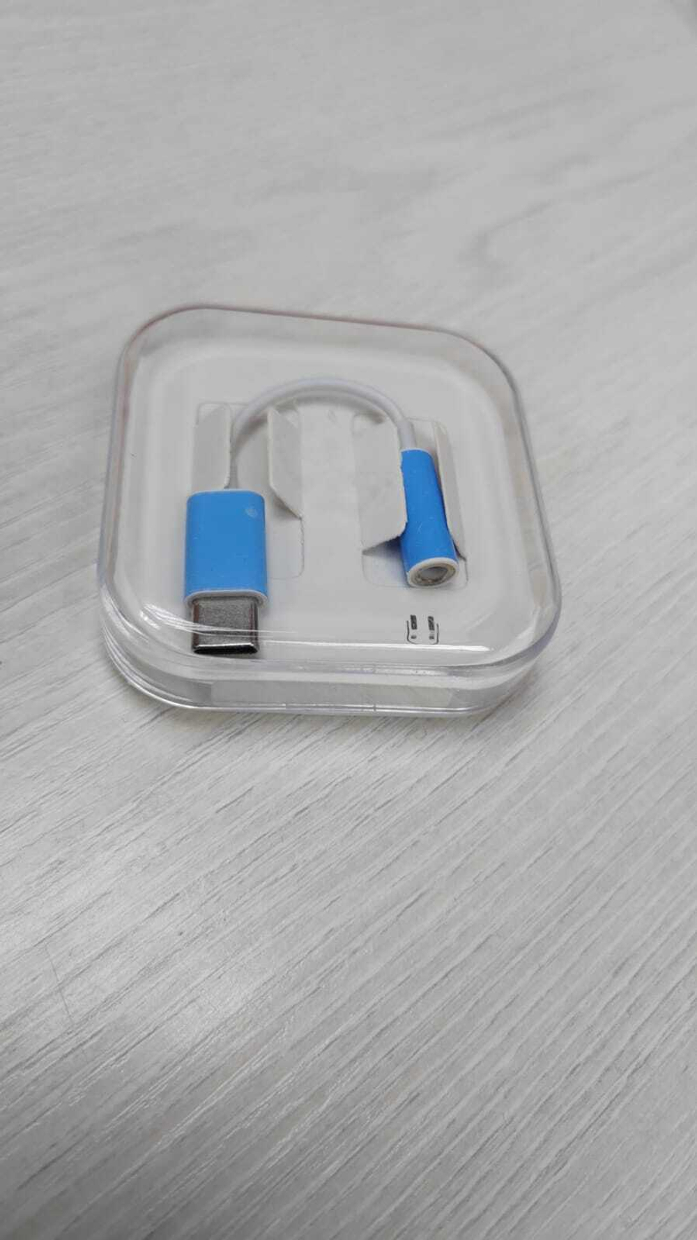 Переходник Dream LA02 Type C / AUX белый
