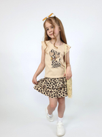 02-126-2 Комплект для девочки (футболка+ юбка)