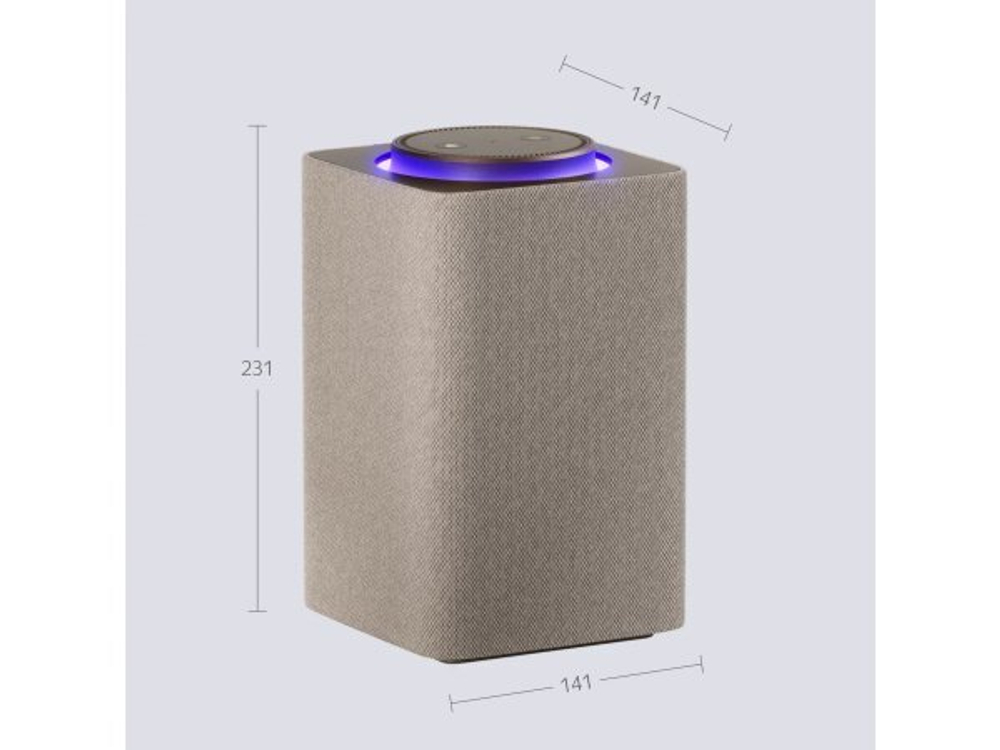 Умная колонка Яндекс Станция Макс с Алисой на YandexGPT, бежевый, с Zigbee