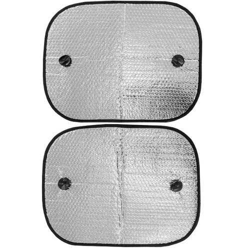 Шторки на боковые стекла Skyway 50 х 38 см фольга 2 шт.