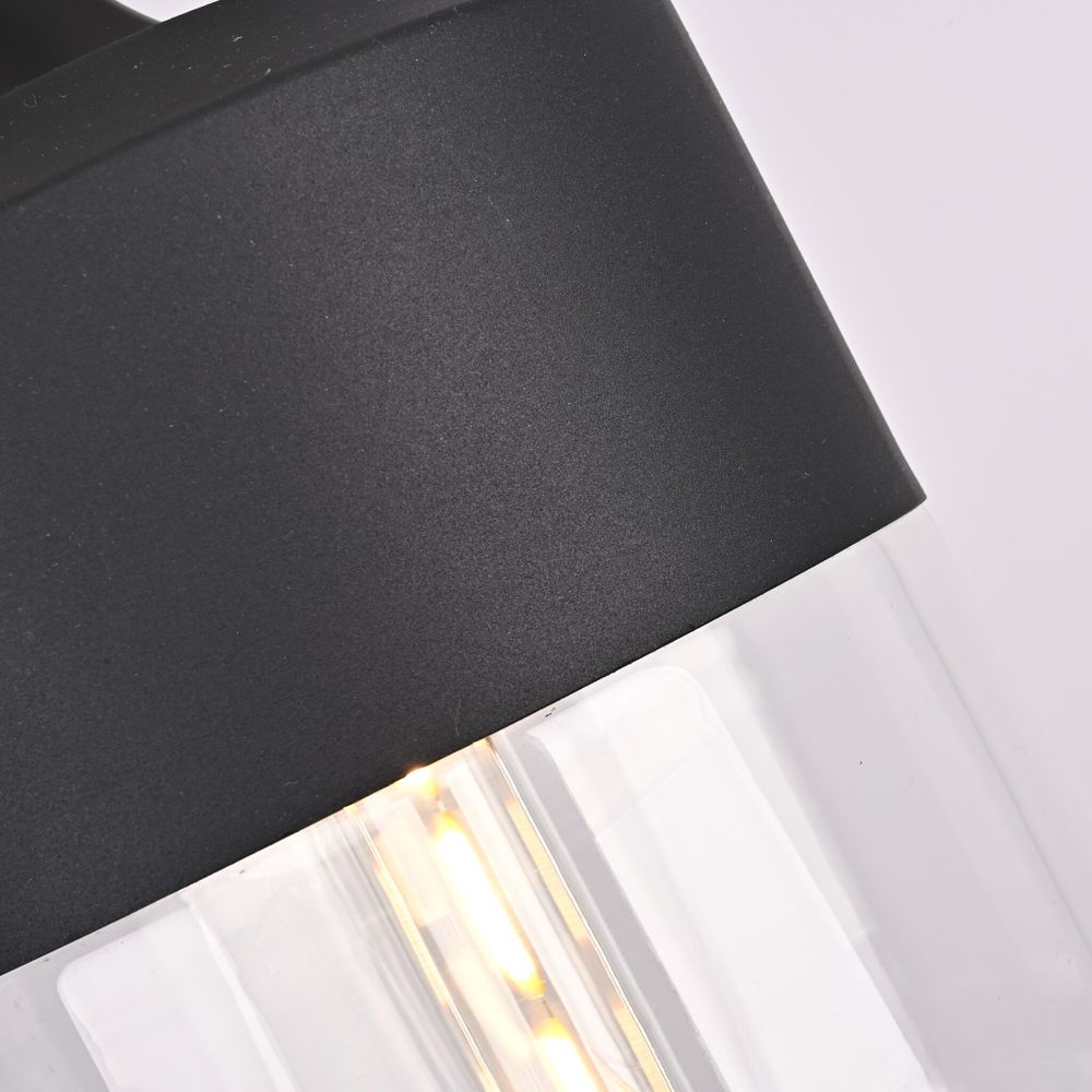 Подвесной светильник NORD A D18 Black/Transparent