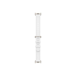 Сменный кожаный браслет для Xiaomi Smart Band 9 Ceramic White