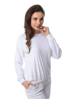 Костюм с брюками КБ-291В/белый