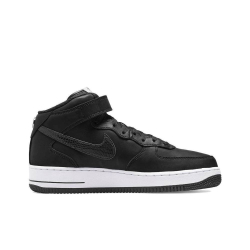 Stussy x Nike Air Force 1 Mid "Black"