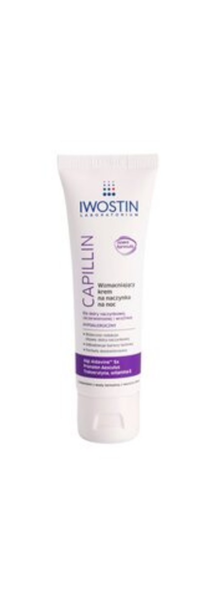 Iwostin Capillin - ночной крем от трещин на венах /   40  ml  / GTIN 5902502442218
