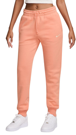 Женские теннисные брюки Nike Sportswear Phoenix Fleece - Orange