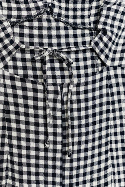 ZARA ПЛАТЬЕ МИДИ В КЛЕТКУ ВИШИ, ЭКРЮ/СИНИЙ