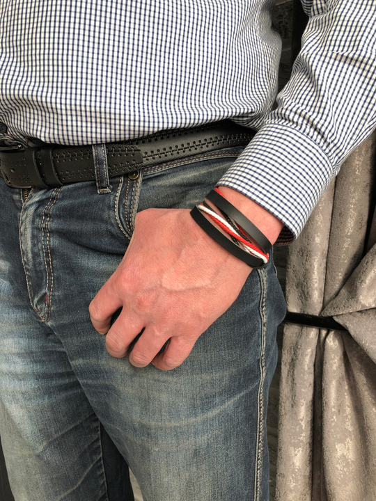 Браслет, Кожа, артикул SL0107-K