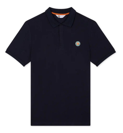 Теннисное поло Roland Garros Basic Islande - navy