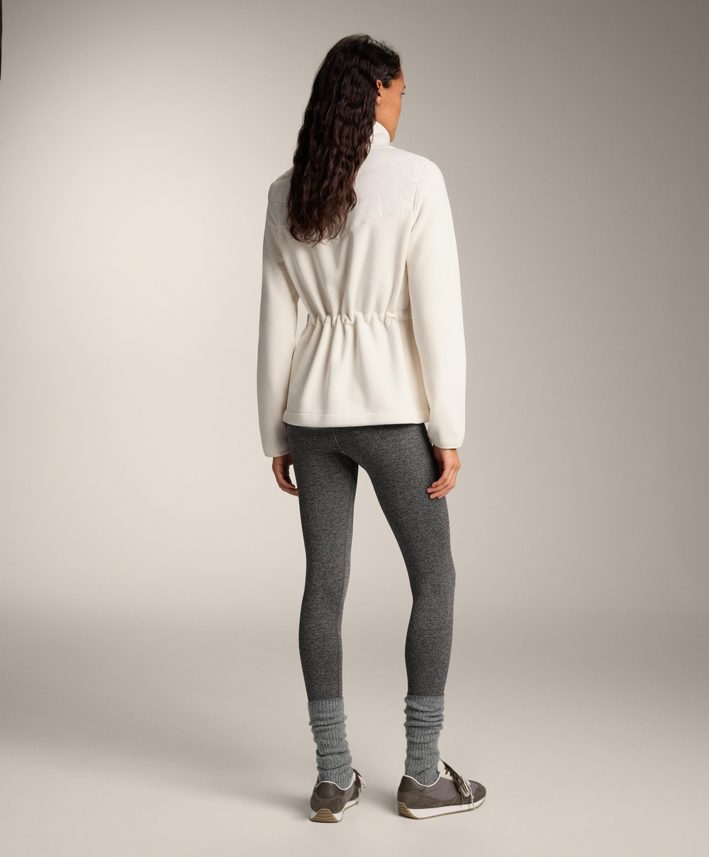 Oysho Утепленная куртка FELLEX® AEROGEL с регулируемой талией, экрю