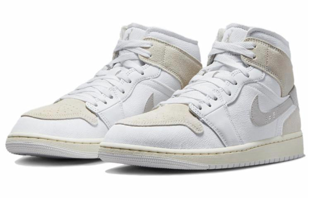 Кроссовки Jordan Air Jordan 1 Mid Carft "Light Orewood Brown"