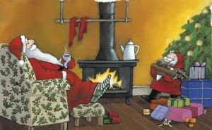 Маленький Дед Мороз путешествует вокруг света