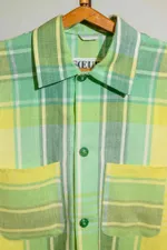 Рубашка Soeurs Green Plaid Shirt 2