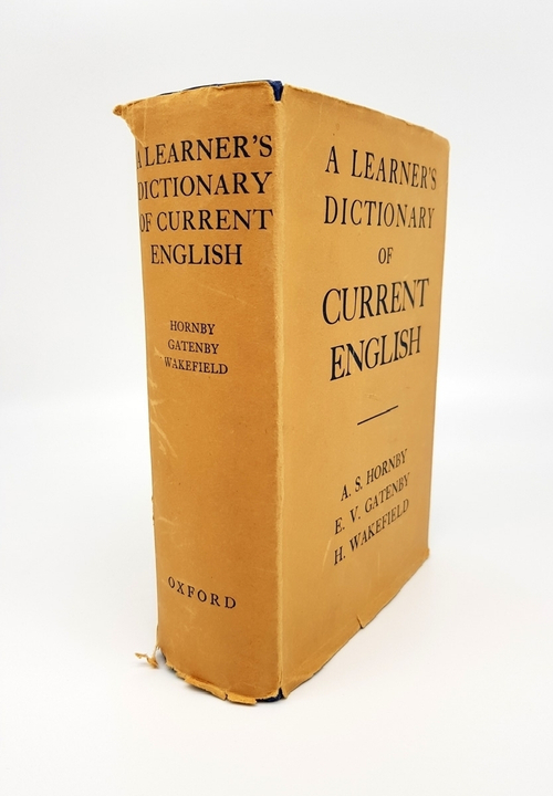 "A learners dictionary of current english (Словарь современного английского языка для учащихся)". A. S.Hornby, E.V.Gatenby,  H.Wakefield. 1951г. - антикварное издание