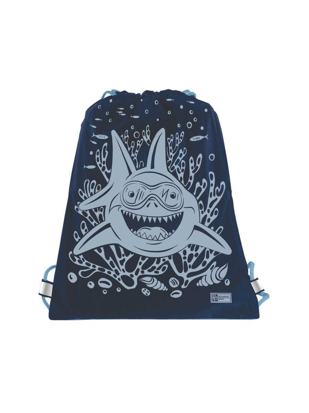 Мешок д/обуви 34*42см "Акула" (Феникс+)