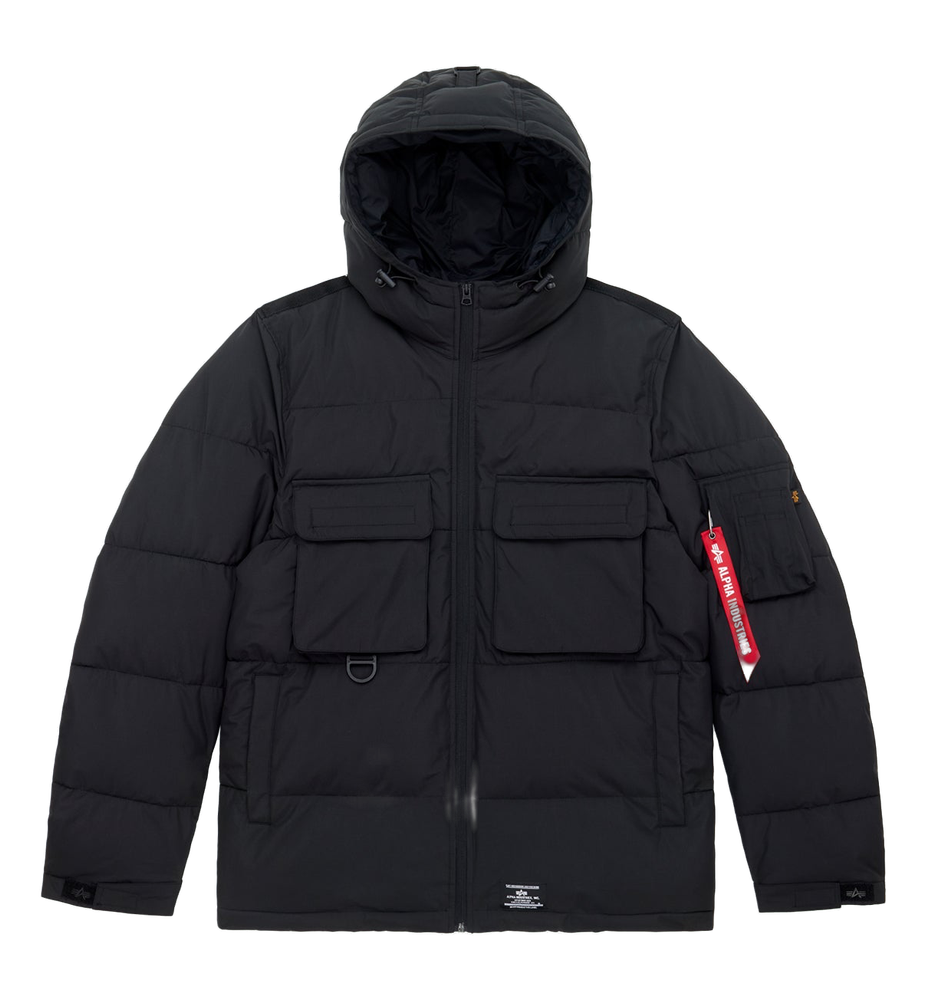 Куртка Alpha Industries Hooded Puffer Black