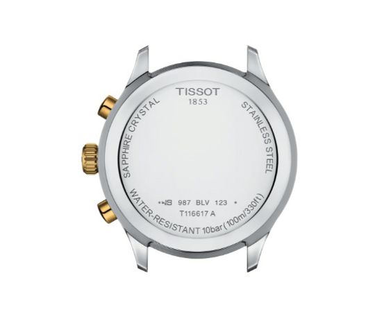 Мужские часы с хронографом Tissot T116.617.22.091.0 крышка