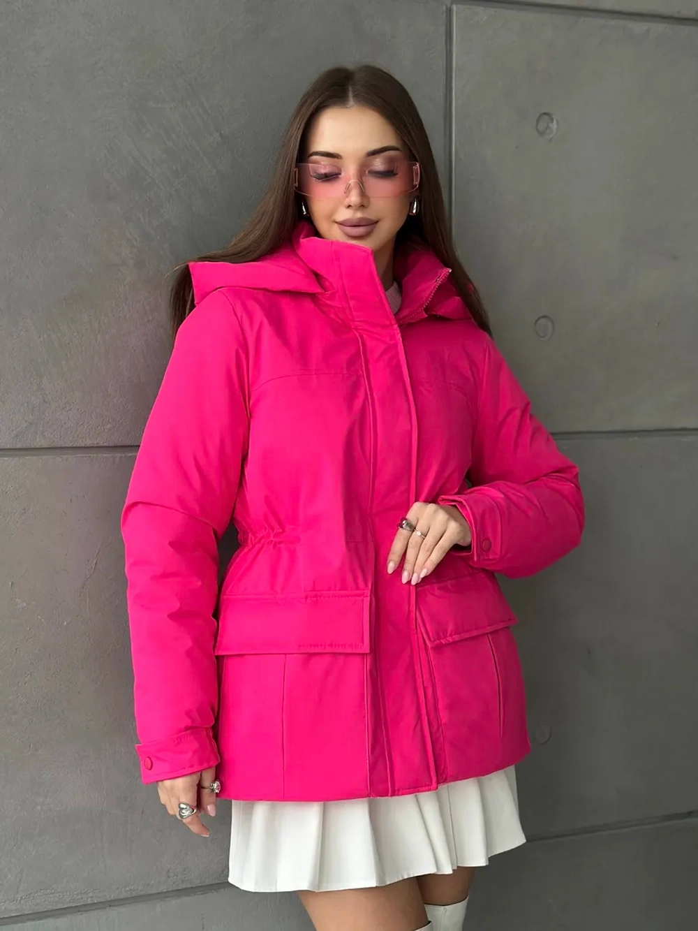 Куртка демисезонная с капюшоном