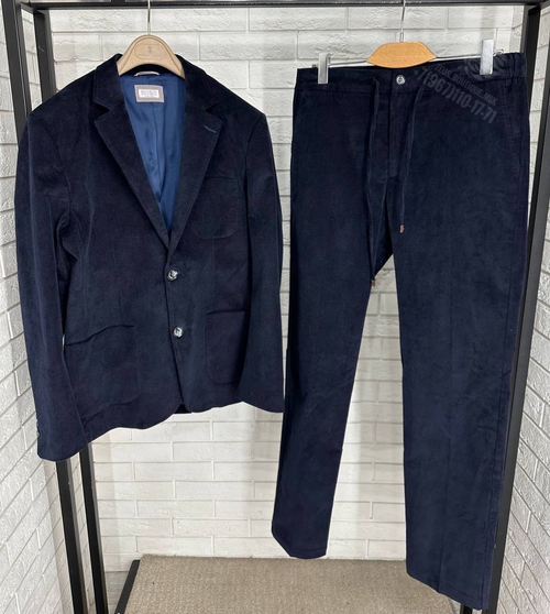 Вельветовый костюм Brunello Cucinelli