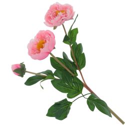 GAEM Цветок искусственный "Пион", L19 W15 H73 см