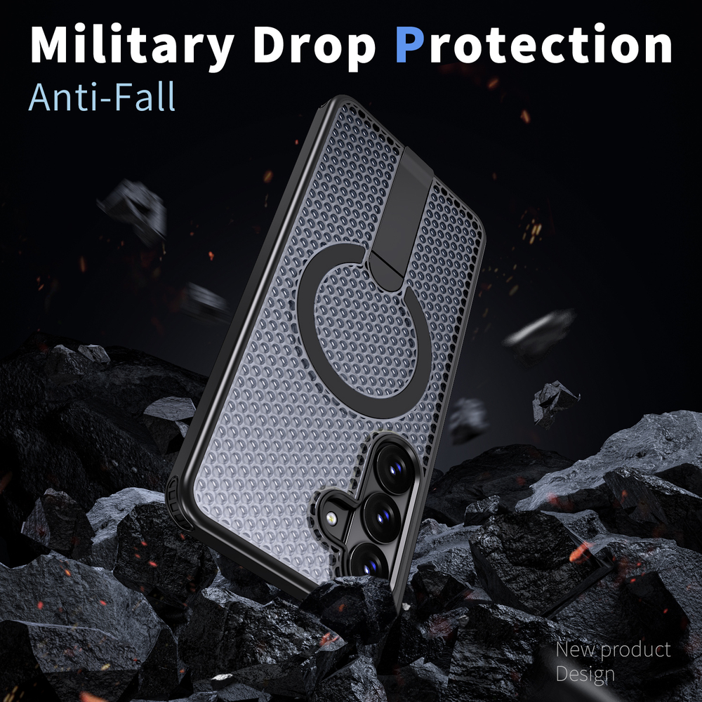 Прозрачный чехол Mesh Pro Magnetic Case для Samsung Galaxy S26+