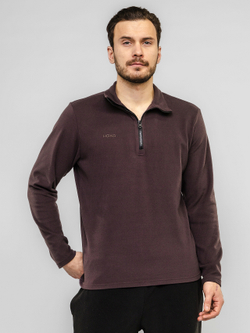 Кофта (толстовка) классическая, мужская, цвет "Лесной орех"