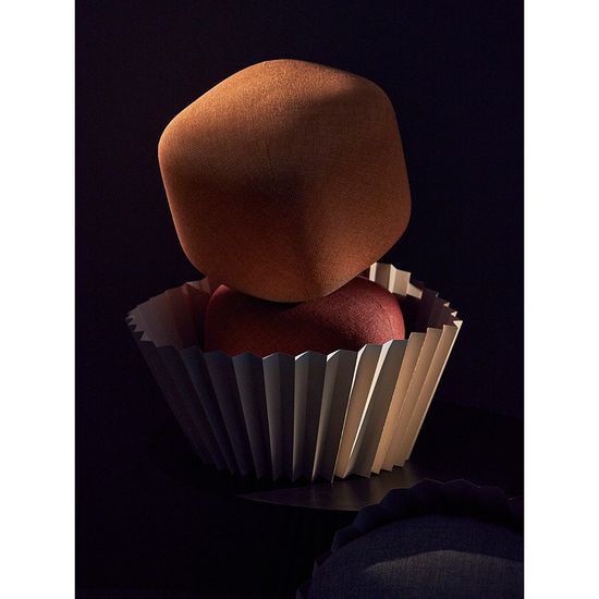 Пуф tr?ffel, красный