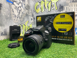 Nikon D5300 kit 18-55mm 3.5-5.6G VR 3.800 кадров