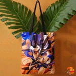 Сумка шоппер с принтом Genshin Impact