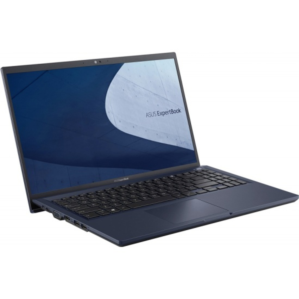 Ноутбук ASUS ExpertBook B1 B1500CEAE-BQ1736R 90NX0441-M21000 Intel Core i3 1115G4, 3.0 GHz - 4.1 GHz, 8192 Mb, 15.6" Full HD 1920x1080, 256 Gb SSD, DVD нет, Intel UHD Graphics, Windows 10 Professional, синий (Star Black)