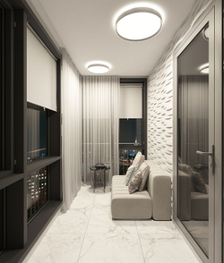 DK6510-WH Накладной светильник, LED, 40W, IP 20, 3000K - 6500K, белый, металл, полимер