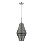 SL1001.103.01 Подвес ST-Luce Хром/Дымчатый E27 1*40W