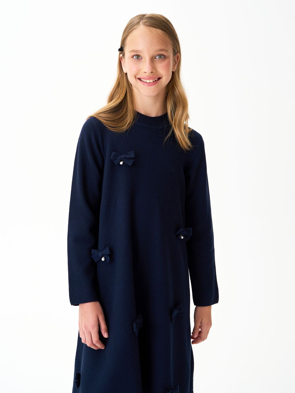 Платье для девочки AT1398 синий