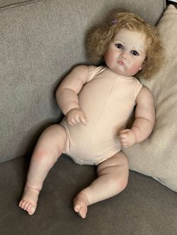 Кукла Реборн мягконабивная 60см в пакете (FA-345)