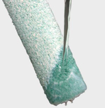 Валик Микрофибра 250мм, d50мм, d8мм, ворс12мм, 2К ПРЕМИУМ Бело-зел нитки PROFI /550-8250