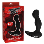Массажер простаты с вибрацией Buttock Striker (перезаряжаемый) (Цвет: черный)