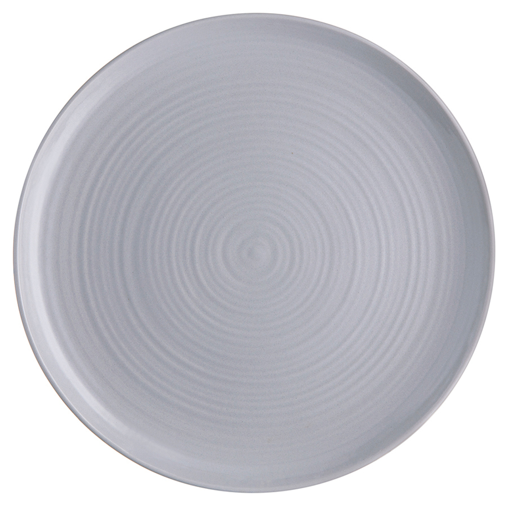 Набор обеденных тарелок in the village, D28 см, серые, 2 шт.