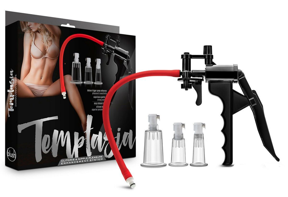 Набор помп для клитора и сосков Clitoris Pleasure and Enhancement System (Цвет: прозрачный)