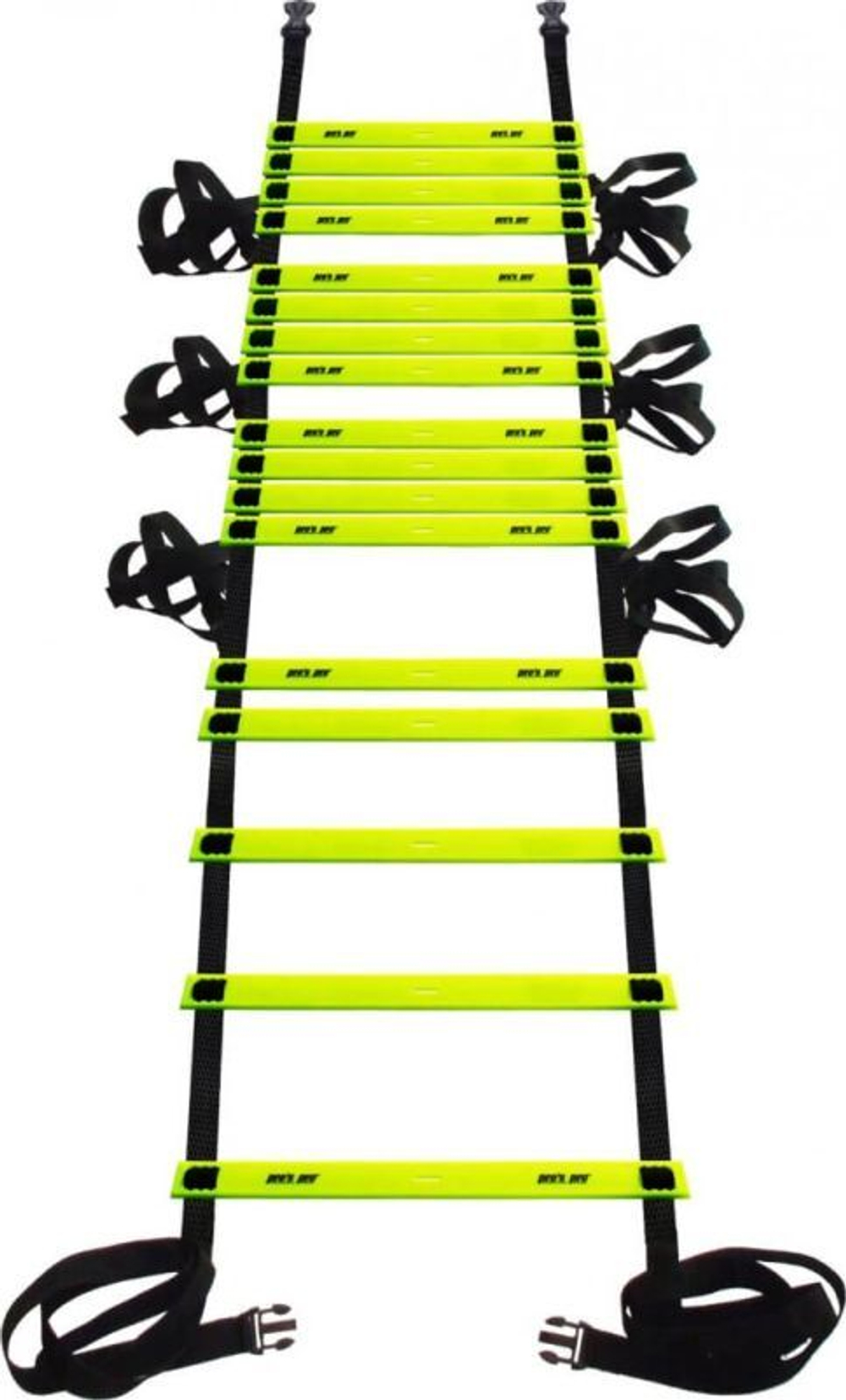 Лесенка тренировочная Pro's Pro Agility Ladder 4 Part (8 m) - neon yellow