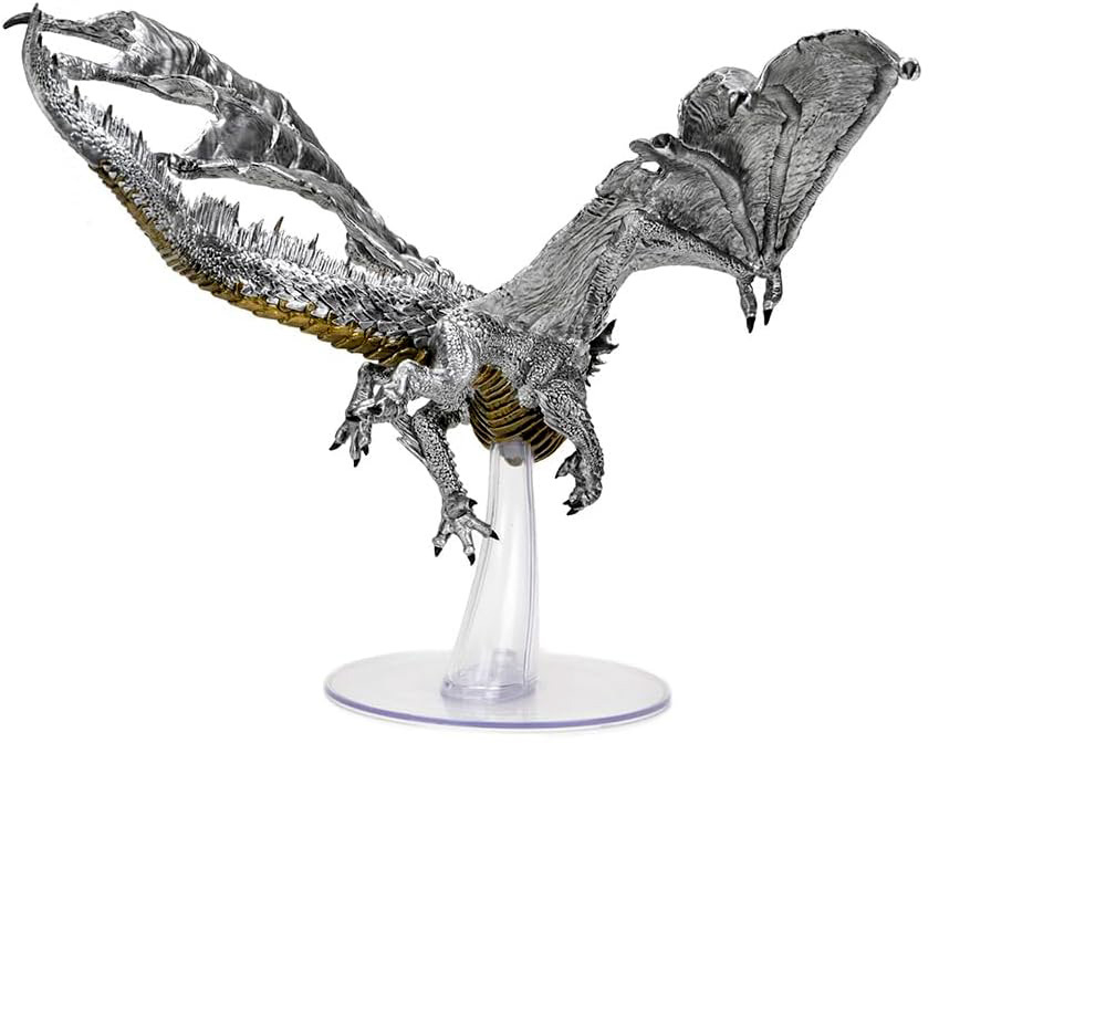 D&D Icons of the Realms: Adult Silver Dragon