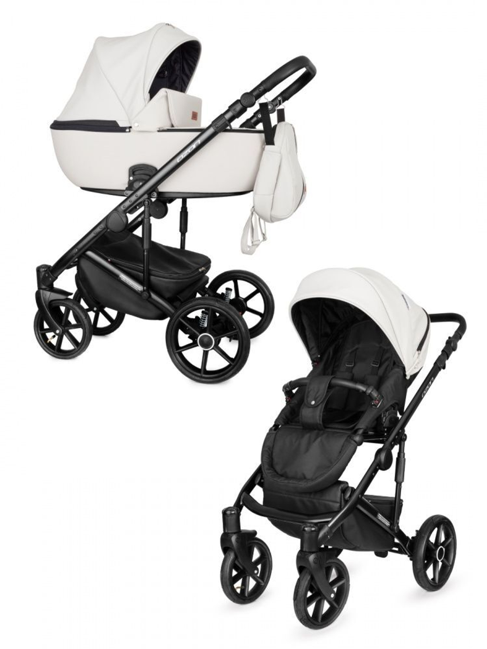 Коляска  OZON (3 в 1) (RIKO BASIC) 07 белый