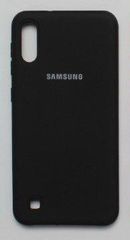 Силиконовый чехол Silicone Cover для Samsung Galaxy M10 (Черный)
