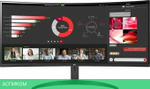 Монитор LG UltraWide 34WR50QC-B