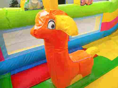 Коммерческий надувной батут «Звериная команда», 8*4*5 м