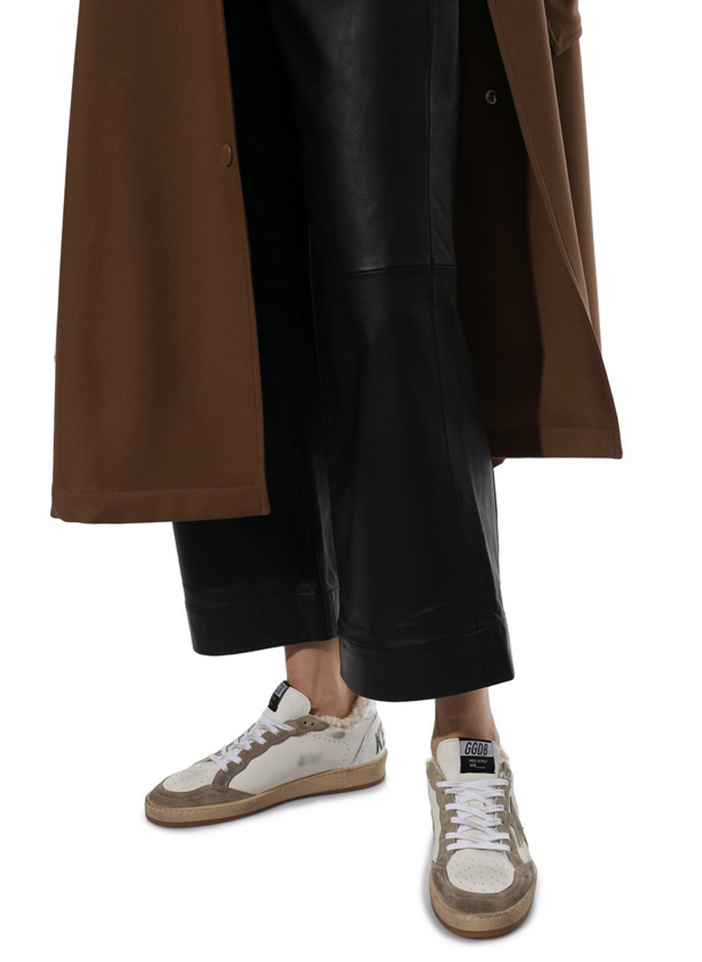 Кеды Golden Goose 'Superstar' Комбинированные кеды Ball Star