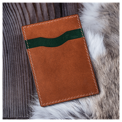 Кожаный картхолдер «Тигр»